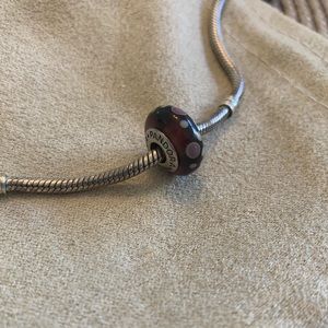Authentic PANDORA Purple Bubbles Charm